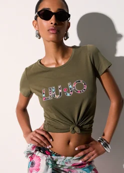 T-shirt con logo