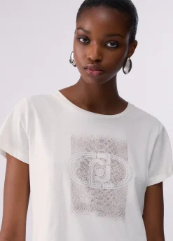 T-shirt con logo