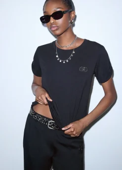 T-shirt con logo