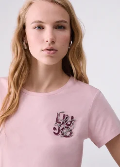 T-shirt con logo