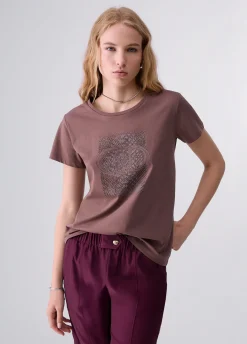 T-shirt con logo