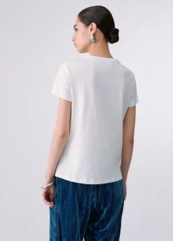 T-shirt con logo monogram