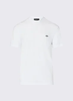 T-shirt con logo stampato
