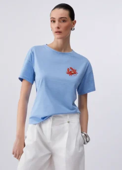 T-shirt con patch