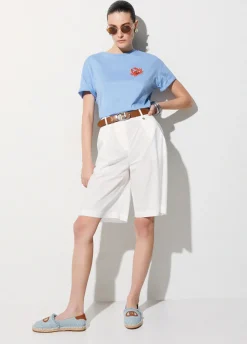T-shirt con patch