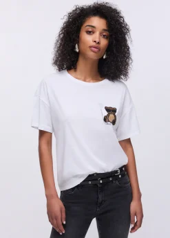 T-shirt con patch