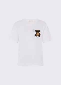 T-shirt con patch