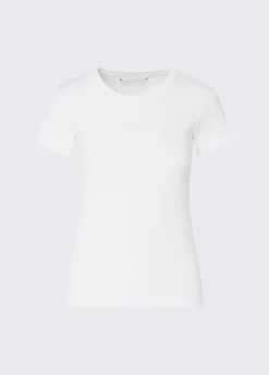 T-shirt con patch logo