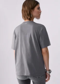 T-shirt con ricami gioiello