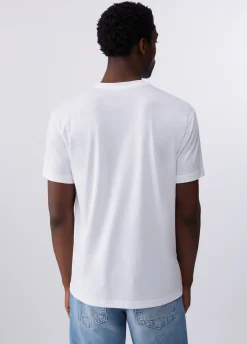 T-shirt con scollo a V