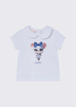 T-shirt con stampa