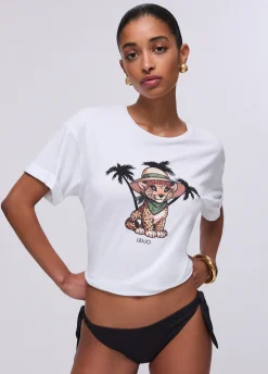 T-shirt con stampa