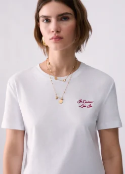 T-shirt con stampa