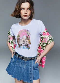 T-shirt con stampa