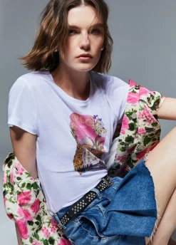 T-shirt con stampa