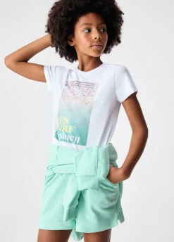 T-shirt con stampa
