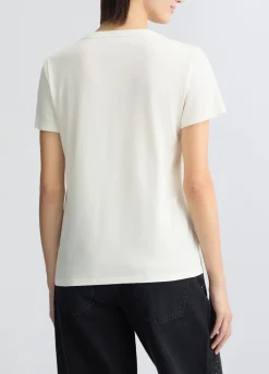 T-shirt con strass