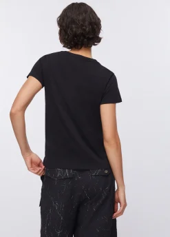 T-shirt con strass