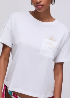 T-shirt con tasca