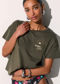 T-shirt con tasca