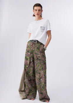 T-shirt con tasca gioiello