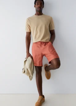 T-shirt in crêpe di cotone