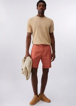 T-shirt in crêpe di cotone