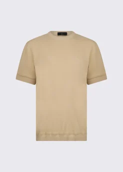 T-shirt in crêpe di cotone