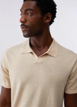 T-shirt in lino e cotone