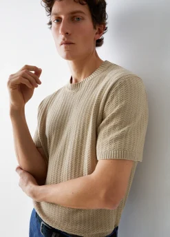 T-shirt in maglia
