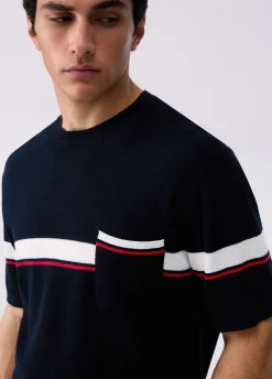 T-shirt in maglia