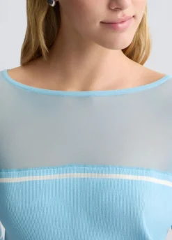 T-shirt in maglia