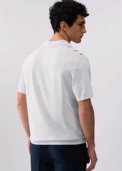 T-shirt in maglia a righe