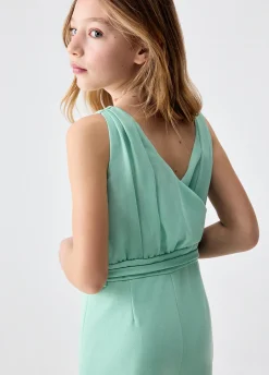 Tuta elegante con cintura