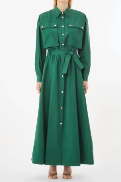 Vestito chemisier lungo