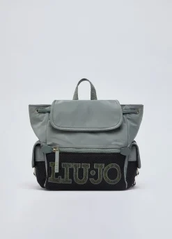 Zaino con inserti in mesh
