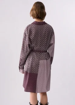 Abito chemisier in twill